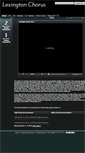 Mobile Screenshot of chorus.lexcs.org